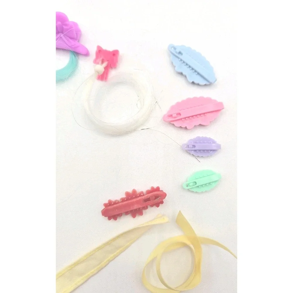 Vintage 1980s My Little Pony Hair Accessory Lot 11 Pieces U308